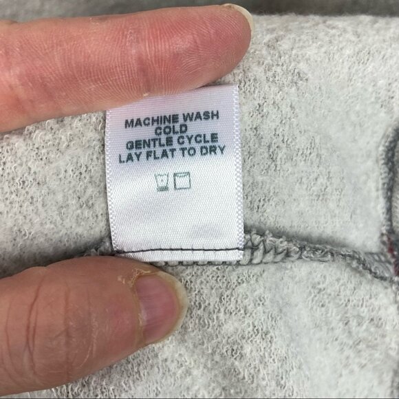 Xirena Champ Grey Sands Sweatshirt Size Large Drawstring Waist Relaxed Fit Boho - Picture 9 of 11